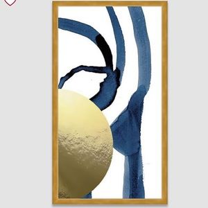 NIB West Elm Half Moon Print